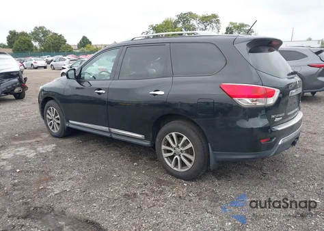 2015 Nissan Pathfinder Sl из США, поврежденный, VIN 5N1AR2MM0FC616285